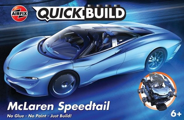 Image of Airfix QUICKBUILD McLaren Speedtail Model Kit