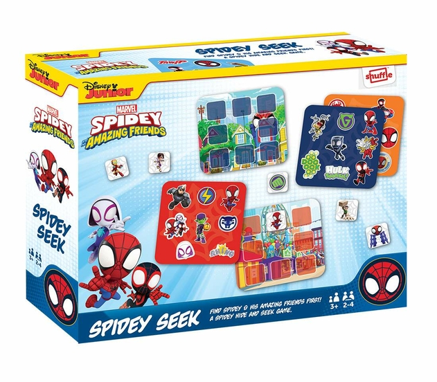 Image of Spidey & Friends Spidey Seek Card Game