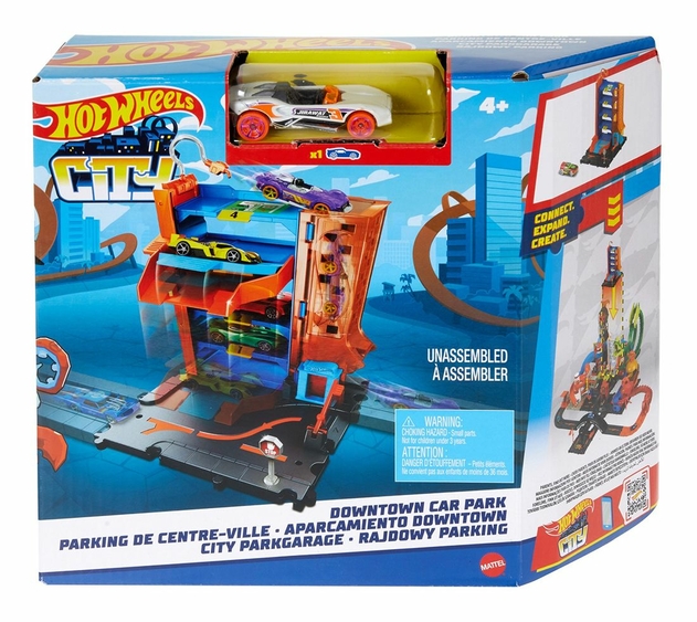 Image of Hot Wheels City Downtown Track Set Assortment