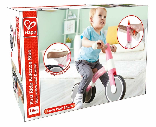 Image of Hape My First Pink Balance Bike