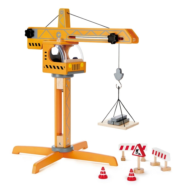 Image of Hape Crane Lift Set