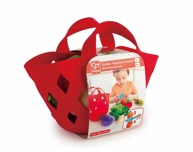 Image of Hape Toddler Vegetable Basket
