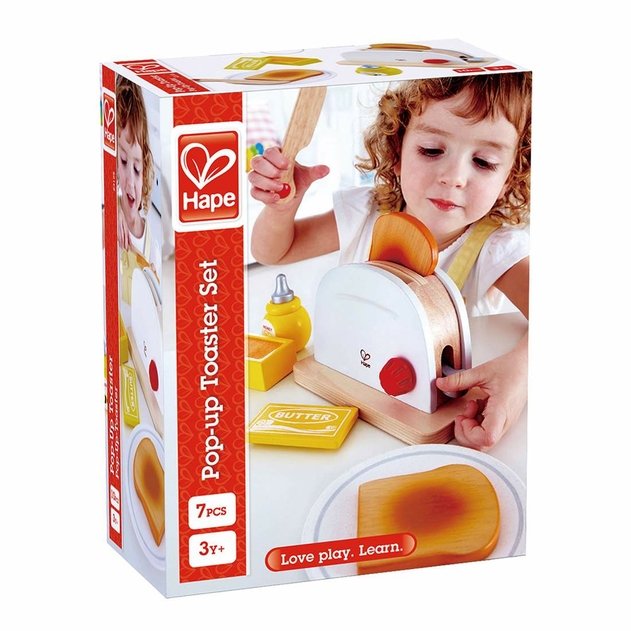 Image of Hape Pop-Up Toaster Set