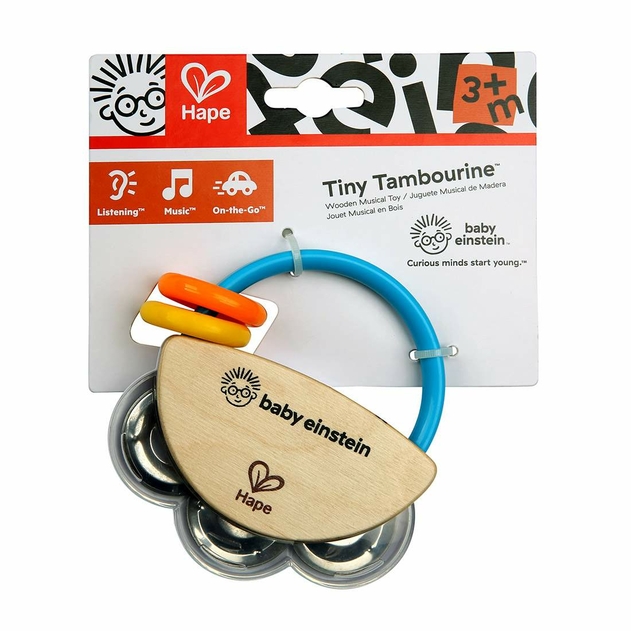 Image of Baby Einstein Tiny Tambourine Toy
