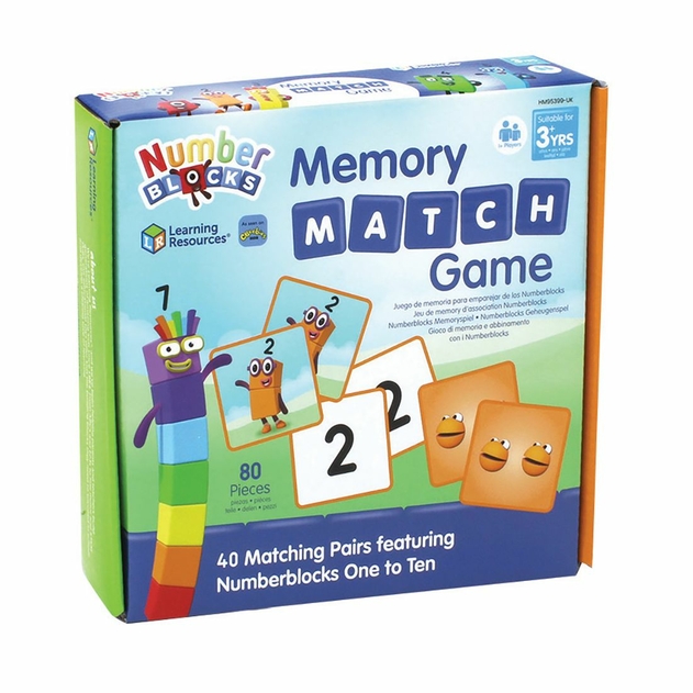 Image of Numberblocks Memory Match Game