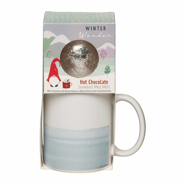 Image of Kimm & Miller Winter Wonder Hot Chocolate Snowball Mug Melt