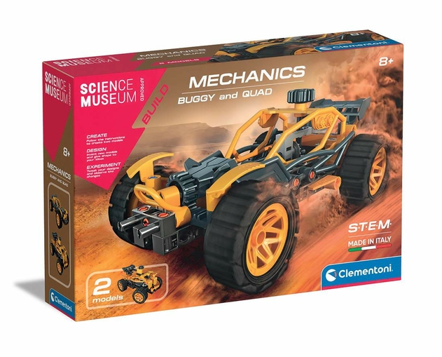 Image of Clementoni Mechanics - Buggy & Quad Building Kit