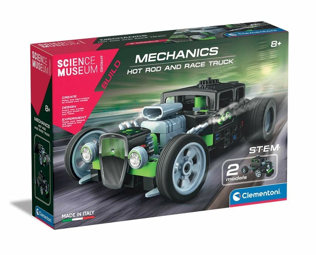 Image of Clementoni Mechanics - Hotrod Building Kit
