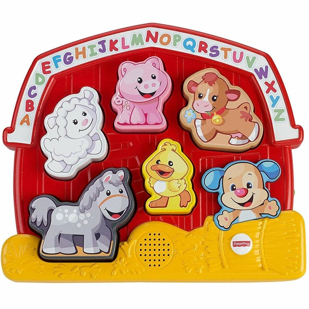 Image of Fisher Price Laugh and Learn Farm Animal Puzzle