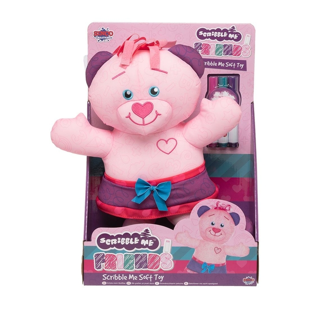 Image of Scribble Me Soft Toy