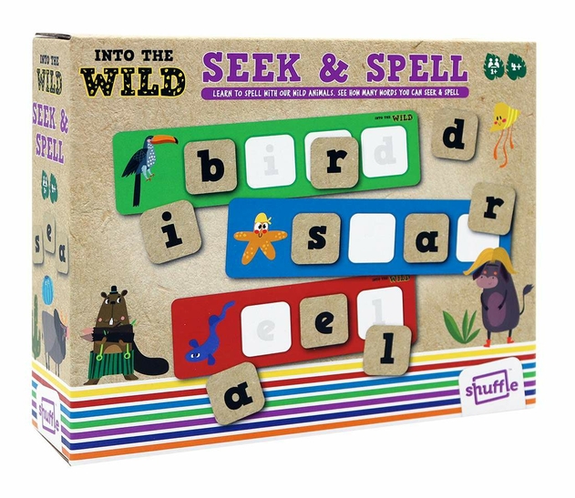 Image of Shuffle Into The Wild Seek And Spell Card Game