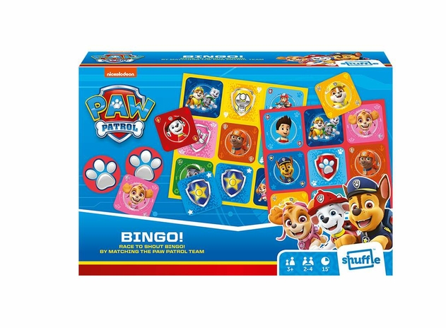 Image of Shuffle Paw Patrol Bingo Game