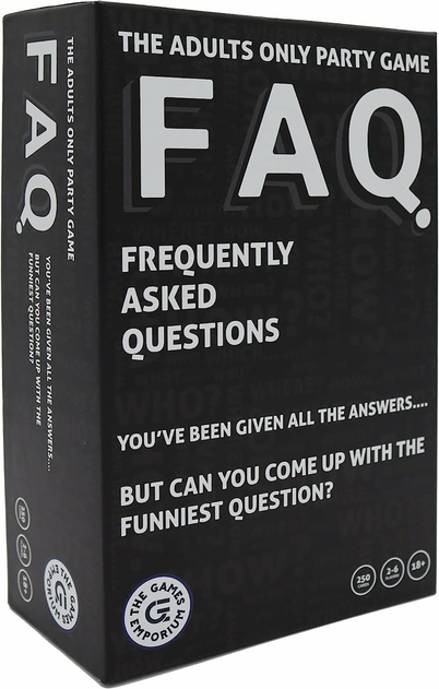 Image of FAQ Card Game