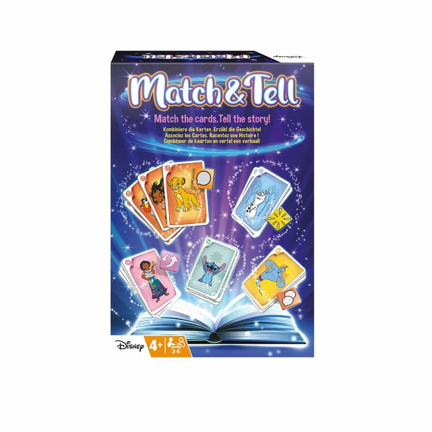 Image of Disney Match & Tell Card Game