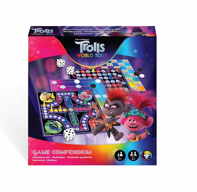 Image of Trolls World Tour Compendium Board Game