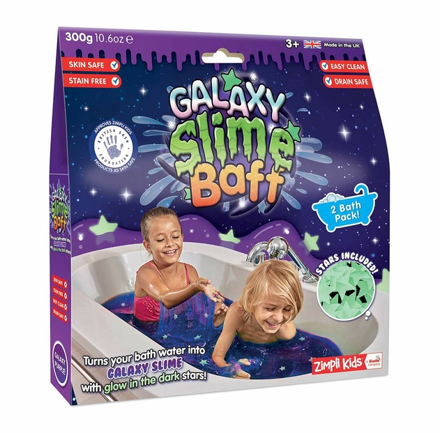 Image of Zimpli Kids Galaxy Slime Baff Pack of 2