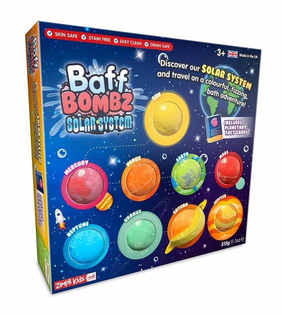 Image of Zimpli Kids Solar System Baff Bombz