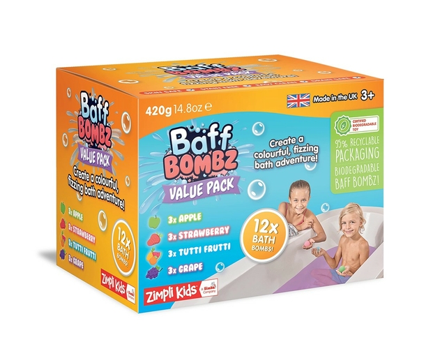 Image of Zimpli Kids Round Baff Bombz Value Pack