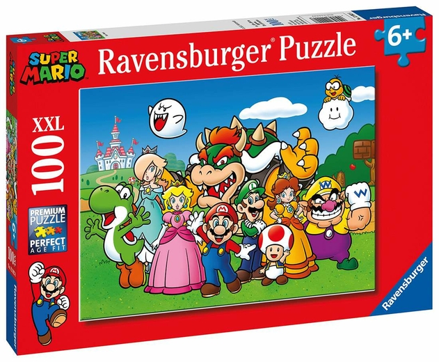 Image of Ravensburger Super Mario, XXL 100 piece Jigsaw Puzzle