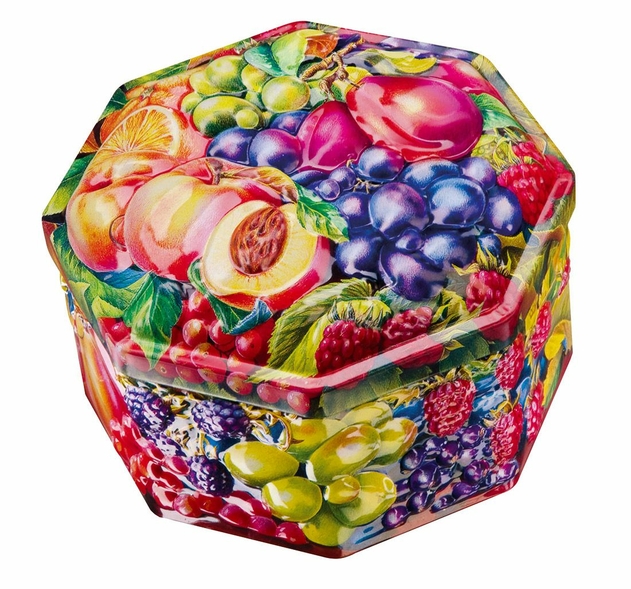 Image of Churchill's Orchard Fruit Tin 200g Vegan Fruit Jellies
