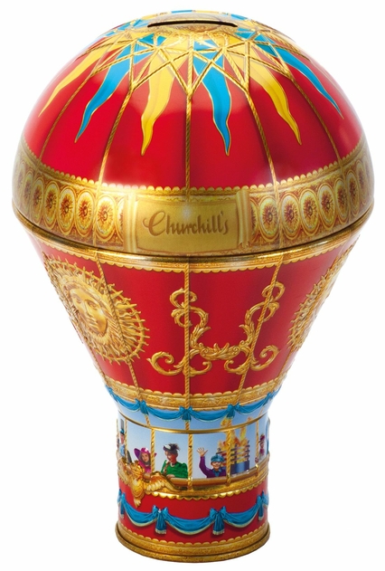 Image of Churchill's Hot Air Balloon Red 150g Chocolate Fudge