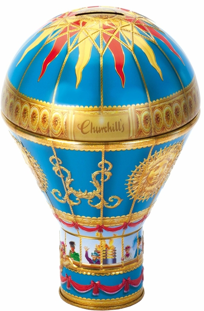 Image of Churchill's Hot Air Balloon Blue 150g Vanilla Fudge