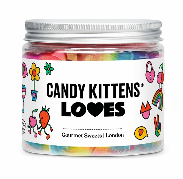 Image of Candy Kittens LOVES 250g Gift Jar