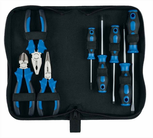 Image of Draper Screwdriver and Plier Set (8 Piece)