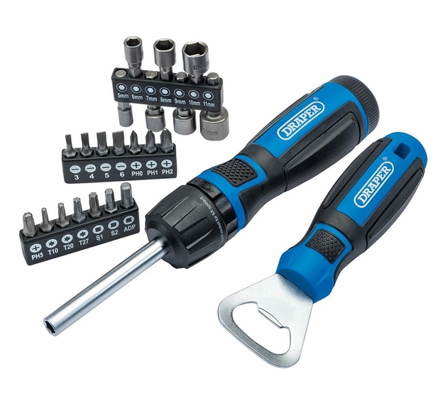 Image of Draper Ratchet Screwdriver (23 Piece)