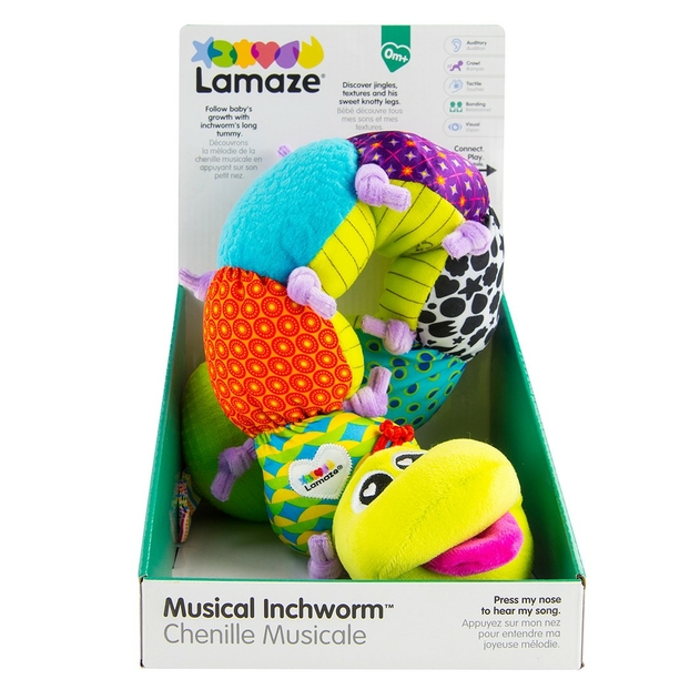 Image of Lamaze Musical Inchworm Developmental Toy