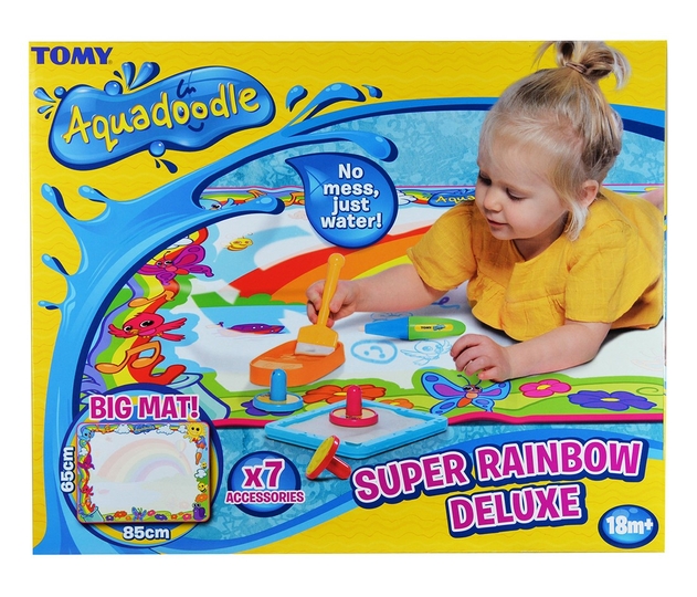 Image of Tomy Aquadoodle Super Rainbow Deluxe Water Doodle Mat