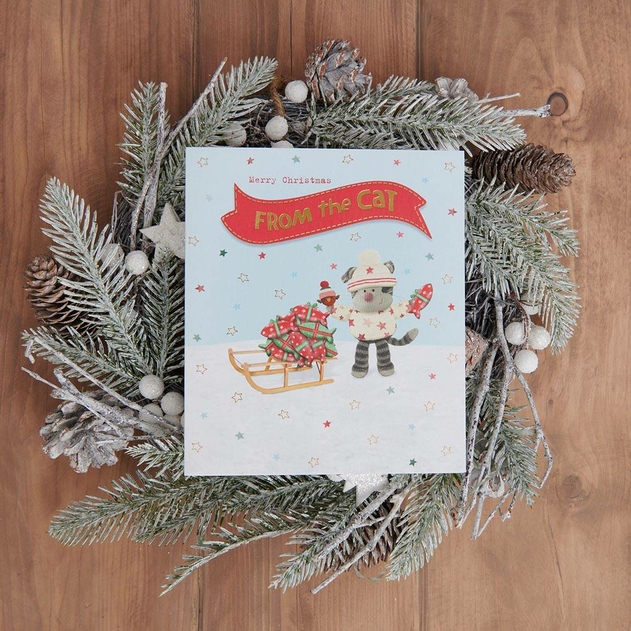 Image of WHSmith From Your Cat Christmas Card