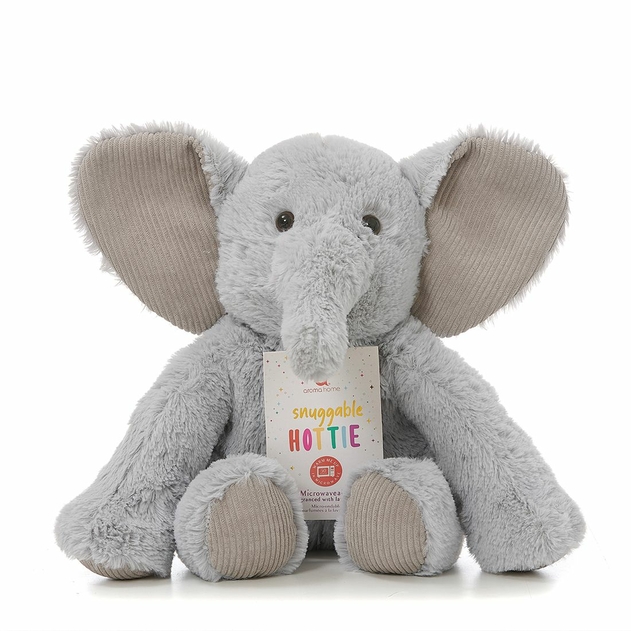 Image of Grey Elephant Snuggable Hottie