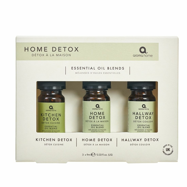 Image of Aroma Home Detox Essential Oil Blends Pack of 3