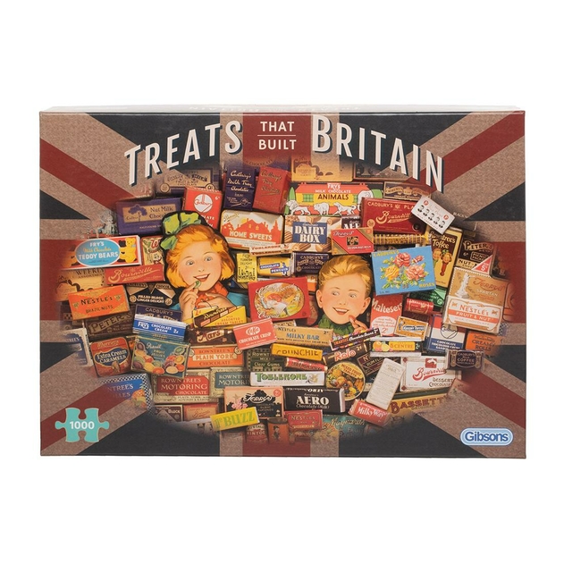 Image of Treats That Built Britain 1000 Piece Jigsaw Puzzle
