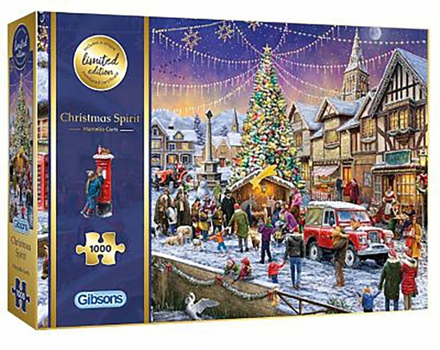 Image of Gibsons Christmas Spirit 1000 Piece Jigsaw Puzzle