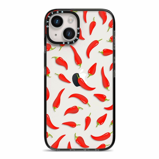 Image of Dyefor Chilli Peppers Apple iPhone 14 Case