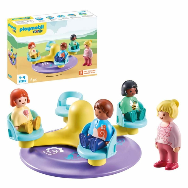 PLAYMOBIL 71324 1.2.3 Number Merry Go Round
