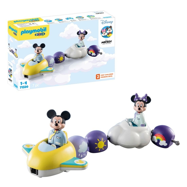 PLAYMOBIL 71320 1.2.3 & Disney: Mickeys & Minnies Cloud Ride