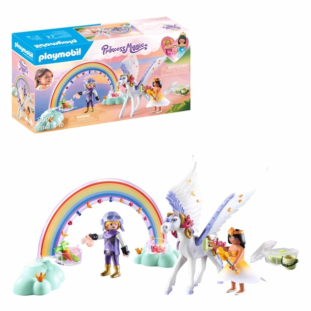 PLAYMOBIL 71361 Rainbow Pegasus Care Studio Playset