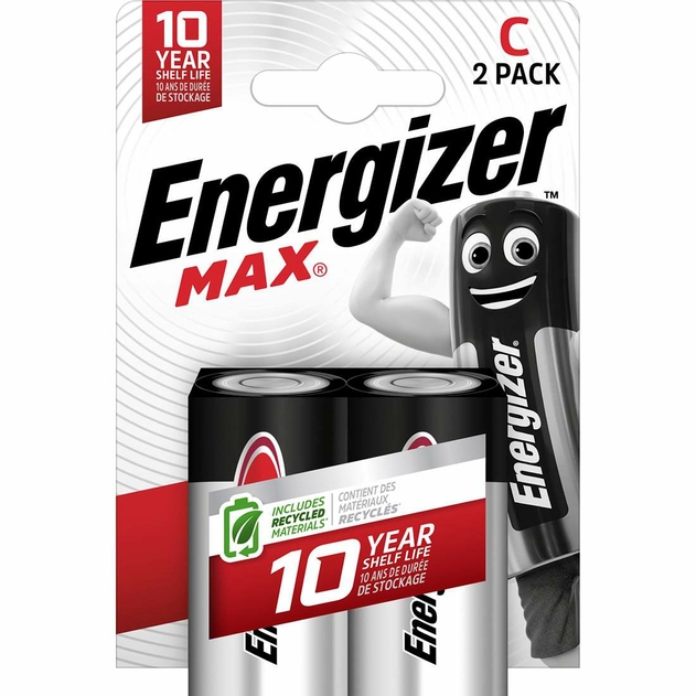 Image of Energizer Max C Alkaline Batteries 2 Pack