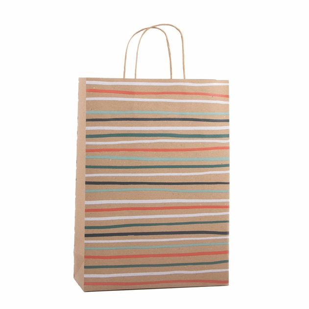 Image of Eco Nature Eco stripes Large Bag