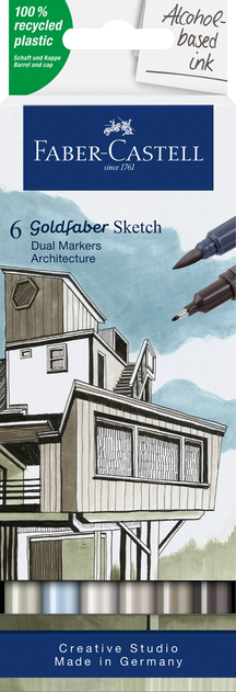 Faber-Castell Creative Studio Goldfaber Sketch Marker Architecture
