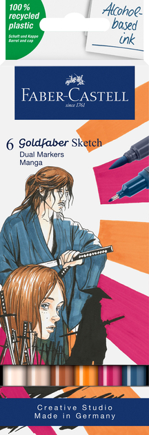 Faber-Castell Creative Studio Goldfaber Sketch Marker Manga