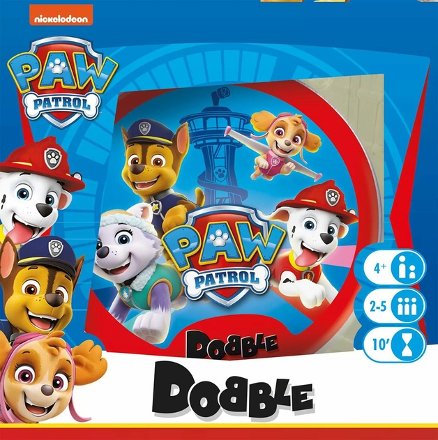 Image of Dobble Paw Patrol V2 Eco Sleeve Card Game