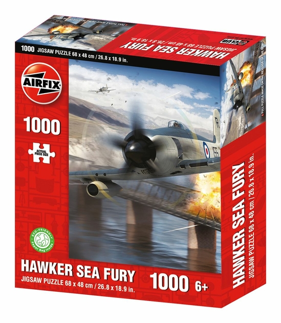 Image of Airfix Hawker Sea Fury 1000 Piece Jigsaw Puzzle