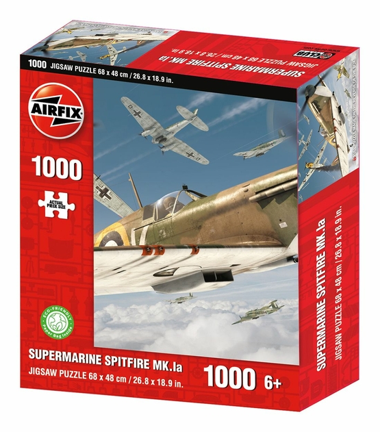 Image of Airfix Supermarine Spitfire MK.la 1000 pieces Jigsaw Puzzle