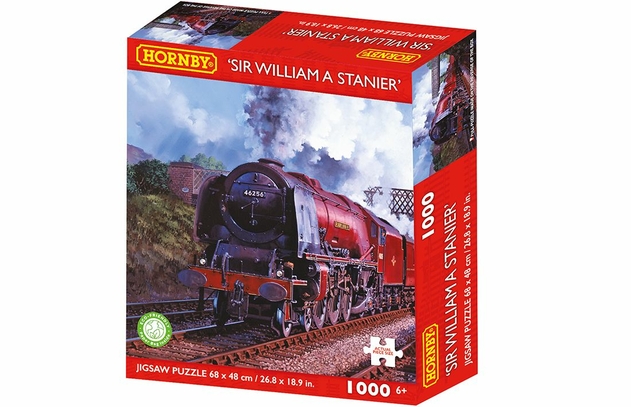 Image of Hornby "Sir Williams A Stanier" 1000 pieces Jigsaw Puzzle