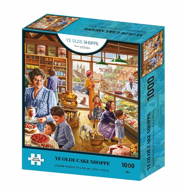 Image of Ye Olde Shoppe Collection Cake Shoppe 1000 Piece Jigsaw Puzzle