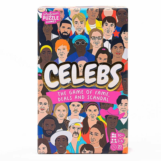 Image of Professor Puzzle: Celebs Card Game